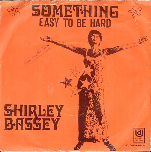 Shirley Bassey - Something Vinyl Singles
