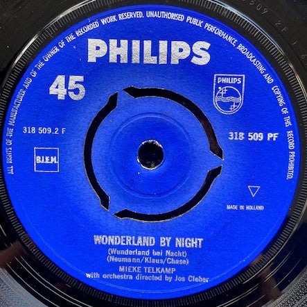 Mieke Telkamp - Many Tears Ago Vinyl Singles Vinyl Very Good (VG) <br> Hoes Generic