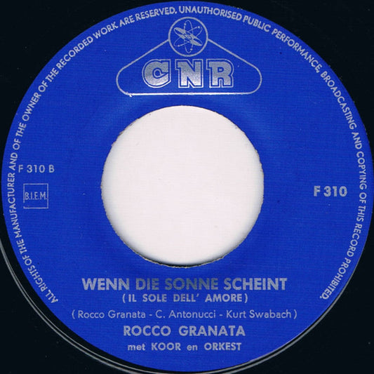Rocco Granata - Buona Notte Bambino Vinyl Singles Vinyl Zeer Goed / Hoesje Generic "VINYLSINGLES.NL"