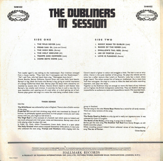 Dubliners - In Session (LP) 50040