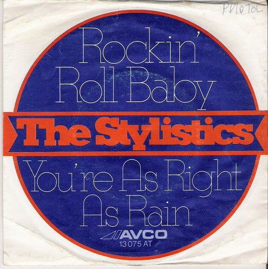 Stylistics - Rockin' Roll Baby Vinyl Singles