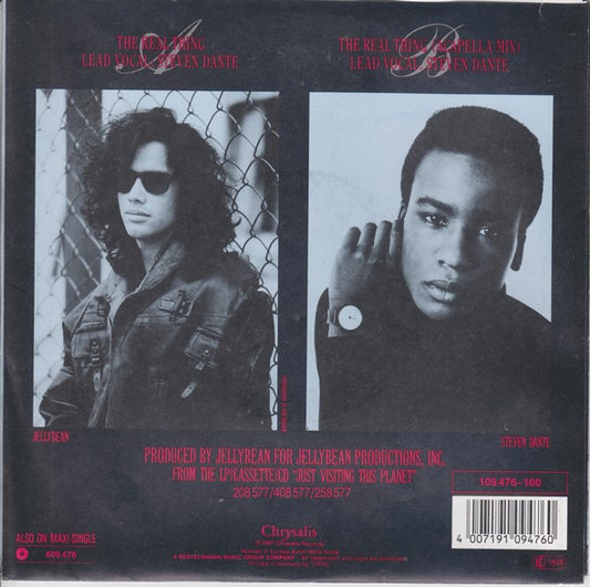 John "Jellybean" Benitez Featuring Steven Dante - The Real Thing