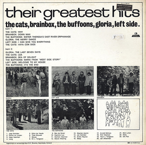 Various - Their Greatest Hits (LP) (B-Keus) Vinyl LP Vinyl Redelijk / Hoes Goed