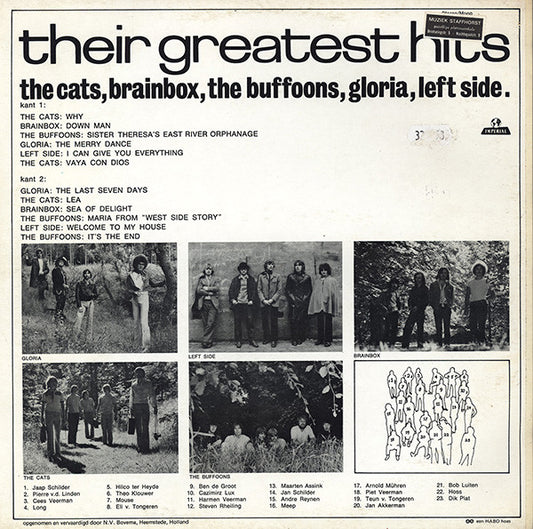 Various - Their Greatest Hits (LP) (B-Keus) Vinyl LP Vinyl Redelijk / Hoesje Goed "VINYLSINGLES.NL"