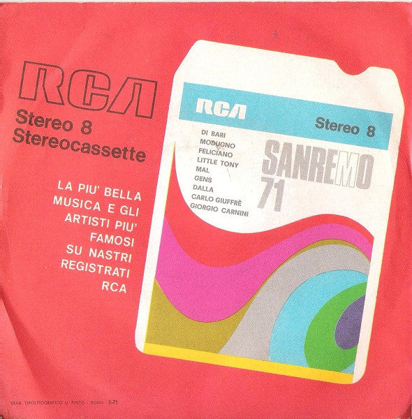 José Feliciano - Che Sara' Vinyl Singles Vinyl Very Good (VG) <br> Hoes Good Plus (G+)