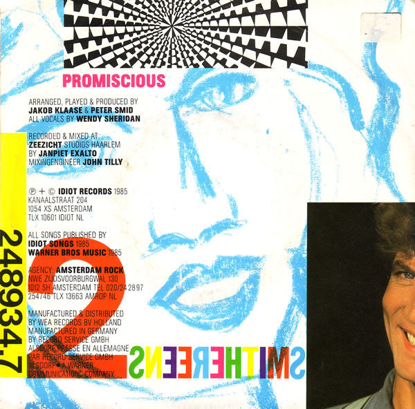 Smithereens - (You Is) A Guarantee For Love Vinyl Singles Vinyl Very Good (VG) <br> Hoes Good Plus (G+)