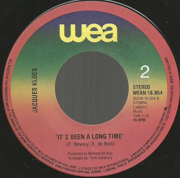 Jacques Kloes & Patricia Paay - You Make It Alricht Vinyl Singles Vinyl Very Good (VG) <br> Hoes Generic