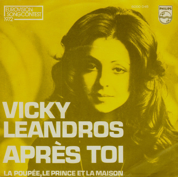 Vicky Leandros - Après Toi 41140 Vinyl Singles Vinyl Very Good (VG) <br> Hoes Good Plus (G+)