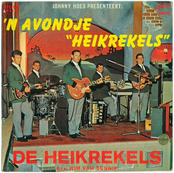 Heikrekels - 'n Avondje Heikrekels (LP) Vinyl LP Vinyl Very Good (VG) <br> Hoes Good Plus (G+)