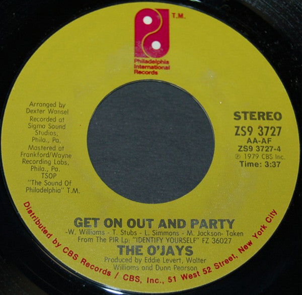 O'Jays - Forever Mine Vinyl Singles Vinyl Very Good (VG) <br> Hoes Generic