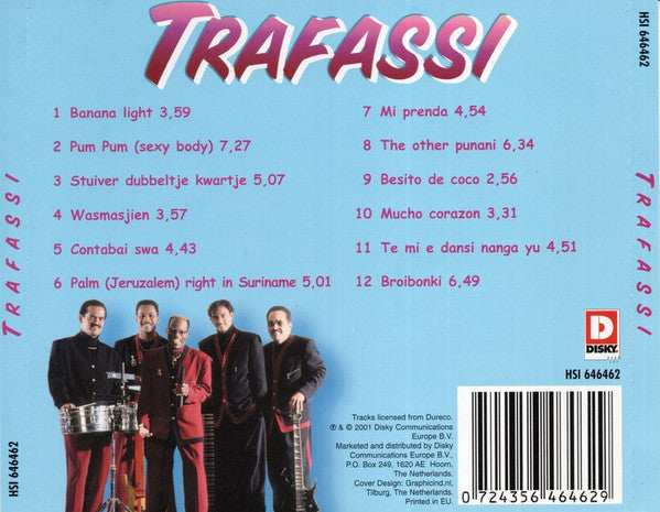 Trafassi - Trafassi (CD) Compact Disc Goede Staat