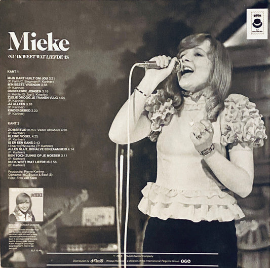 Mieke - Nu Ik Weet Wat Liefde Is (LP)