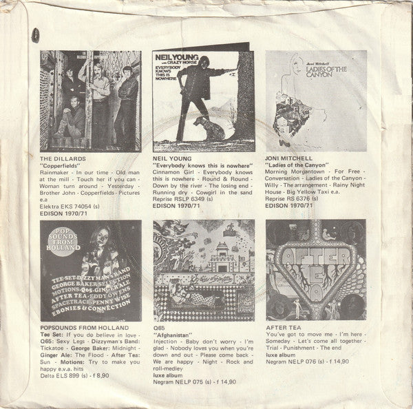 Neil Young - Only Love Can Break Your Heart (B-Keus) Vinyl Singles Vinyl Goed / Hoes Slecht