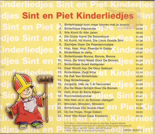 TV Kids o.l.v. Myra Helmond - Sint En Piet Kinderliedjes (CD) Compact Disc Goede Staat "VINYLSINGLES.NL"