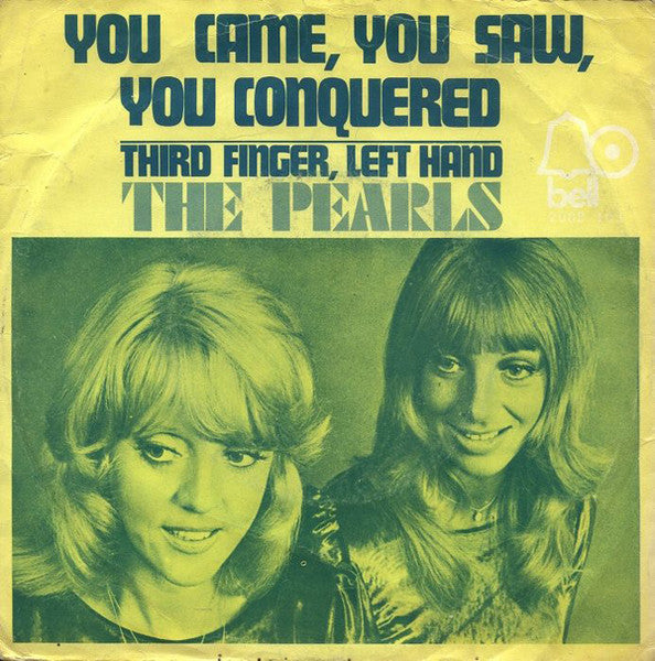 Pearls - You Came, You Saw, You Conquered Vinyl Singles Vinyl Very Good (VG) <br> Hoes Good Plus (G+)