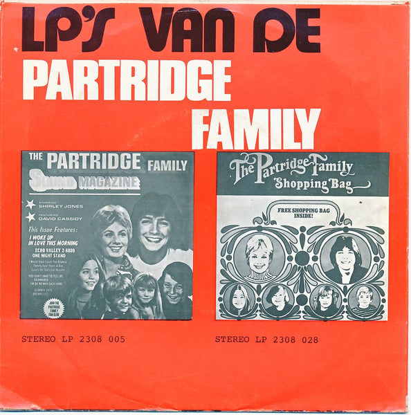 Partridge Family - I Think I Love You Vinyl Singles Vinyl Very Good (VG) <br> Hoes Good Plus (G+)