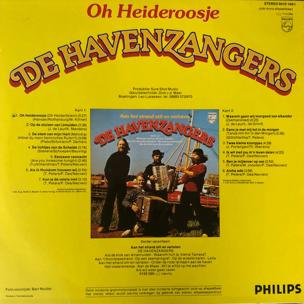 Havenzangers - Oh Heideroosje (LP)