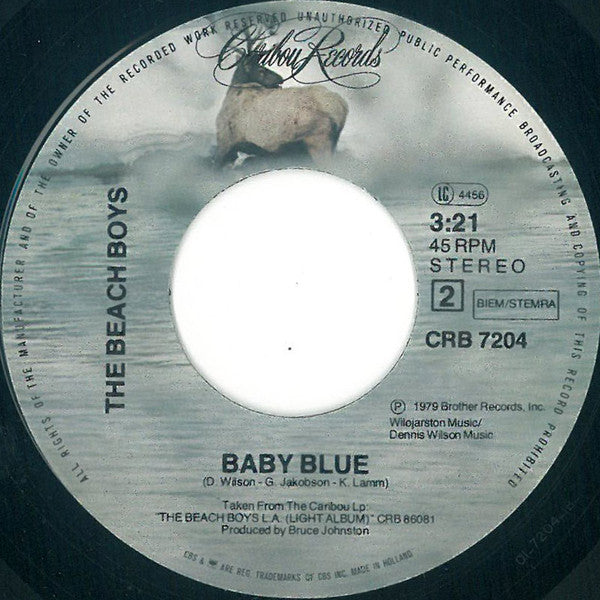 Beach Boys - Here Comes Night Vinyl Singles Vinyl Very Good (VG) <br> Hoes Generic