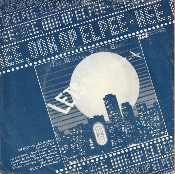 Michael Zager Band - Music Fever Vinyl Singles Vinyl Very Good (VG) <br> Hoes Good Plus (G+)