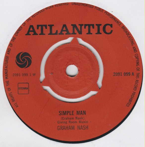 Graham Nash - Simple Man Vinyl Singles