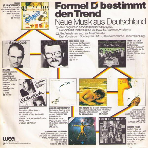 Joachim Witt - Goldener Reiter Vinyl Singles Vinyl Very Good (VG) <br> Hoes Good Plus (G+)