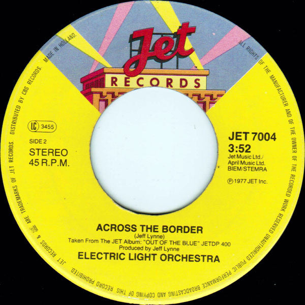 Electric Light Orchestra - Don't Walk Away Vinyl Singles Vinyl Very Good (VG) <br> Hoes Generic