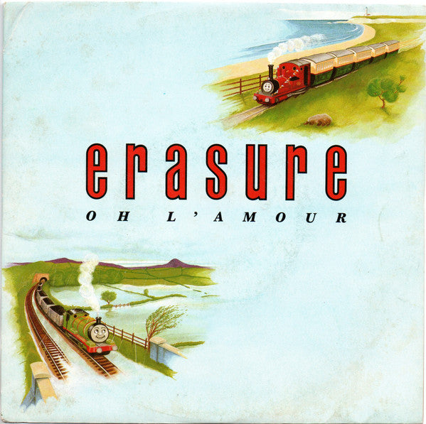 Erasure - Oh L'amour Vinyl Singles