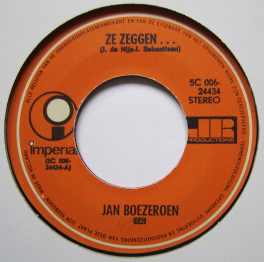 Jan Boezeroen - Ze Zeggen 42565
