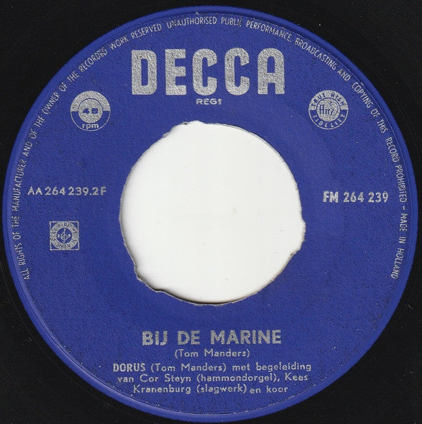 Dorus - Orchidee Vinyl Singles Vinyl Goed / Hoes Generic