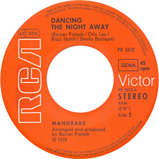 Mandrake - Dancing The Night Away