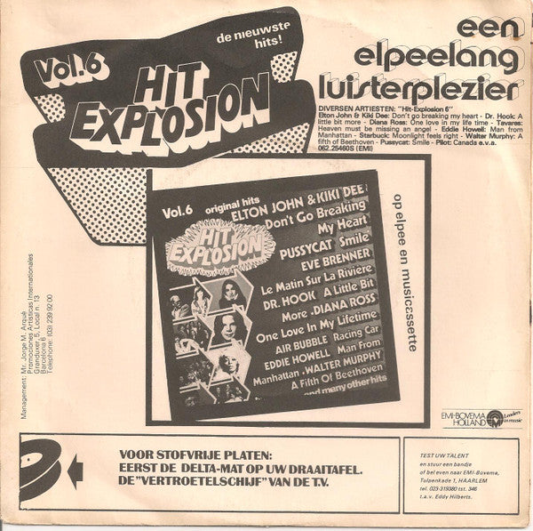 Santabarbara - Donde Estan Tus Ojos Negros Vinyl Singles Vinyl Very Good (VG) <br> Hoes Good Plus (G+)