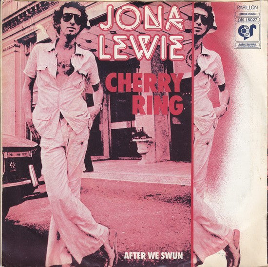 Jona Lewie - Cherry Ring Vinyl Singles Vinyl Very Good (VG) <br> Hoes Good Plus (G+)