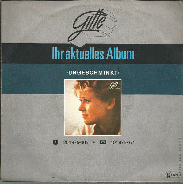 Gitte Hænning - Ich Will Alles Vinyl Singles Media: VG <br> Hoes: G+