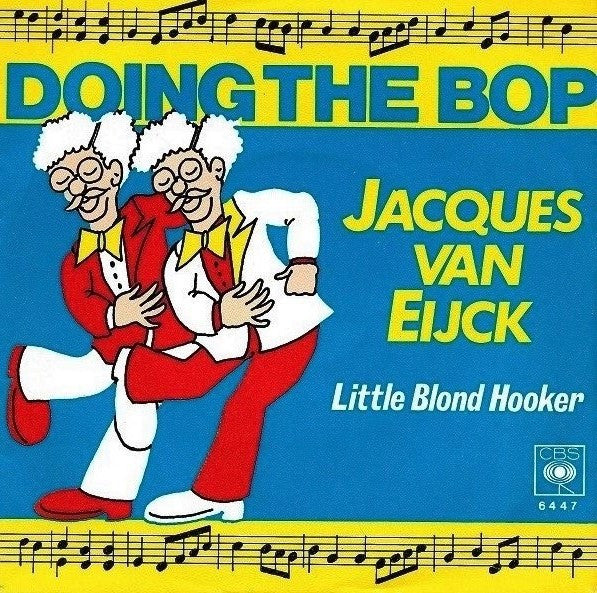 Jacques Van Eijck - Doing The Bop Vinyl Singles Vinyl Very Good (VG) <br> Hoes Good Plus (G+)