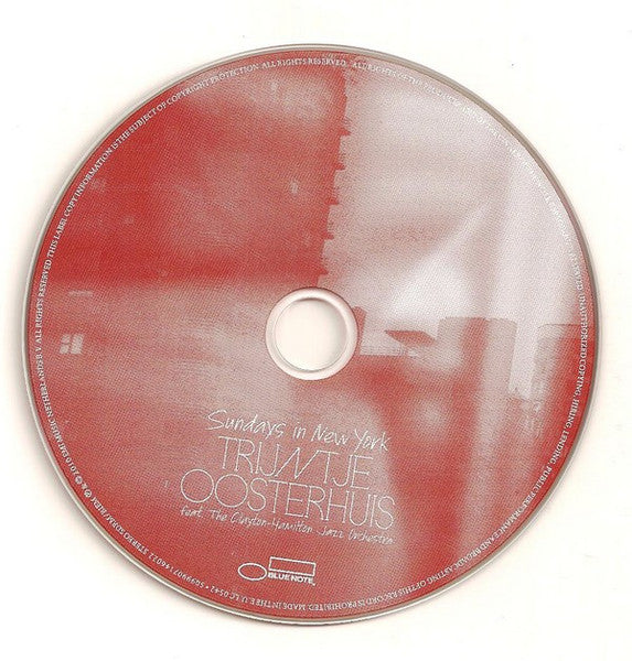 Trijntje Oosterhuis - Sundays In New York (CD) 71155 Compact Disc Goede Staat