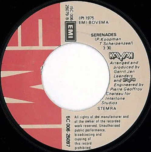 Kayak - We Are Not Amused Vinyl Singles Vinyl Goed / Hoes Generic