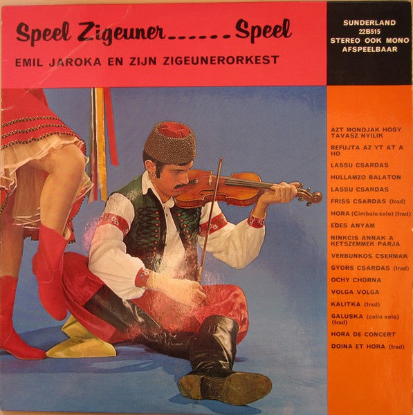 Ensemble Elemèr Jaroka - Speel Zigeuner....Speel (LP) Vinyl LP