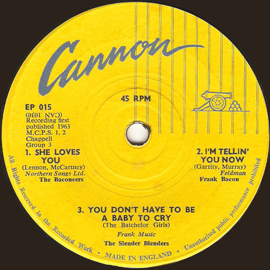 Various - Cannon Pops Vinyl Singles Vinyl Zeer Goed / Hoesje Goed "VINYLSINGLES.NL"