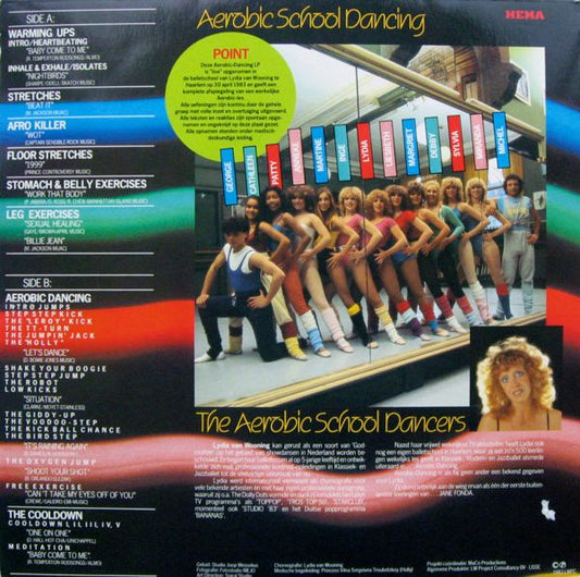Aerobic School Dancers - Aerobic School Special (LP) Vinyl LP Vinyl Zeer Goed / Hoesje Goed "VINYLSINGLES.NL"