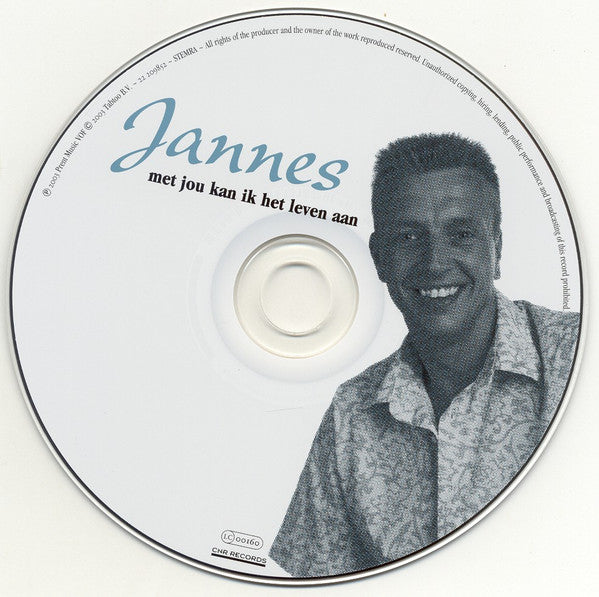 Jannes - Met Jou Kan Ik Het Leven Aan (CD) Compact Disc Goede Staat