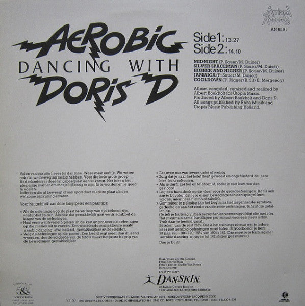 Doris D - Aerobic Dancing With Doris D (LP) 51165