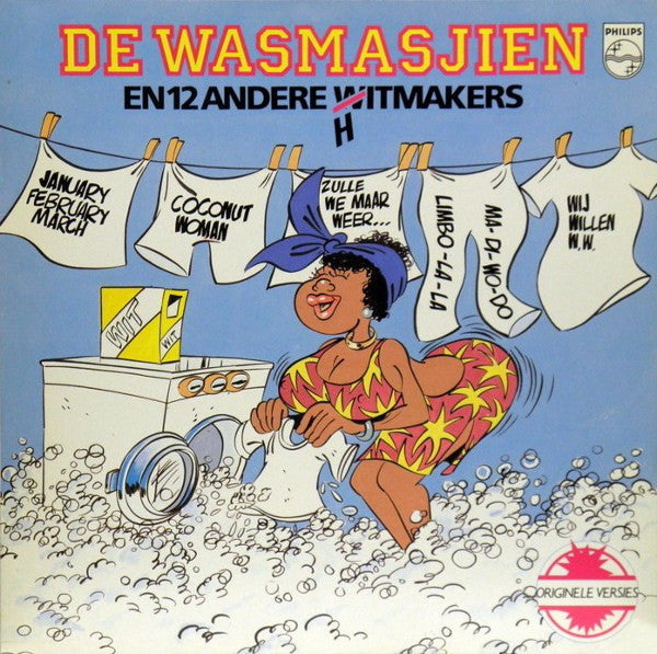 Various - De Wasmasjien En ** Andere Hitmakers (LP) Vinyl LP Vinyl Very Good (VG) <br> Hoes Good Plus (G+)