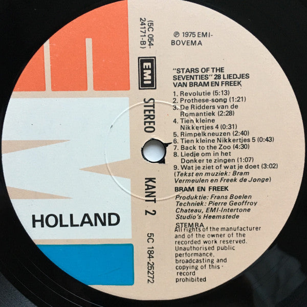 Neerlands Hoop In Bange Dagen - 28 Liedjes Van Bram En Freek (LP) Vinyl LP