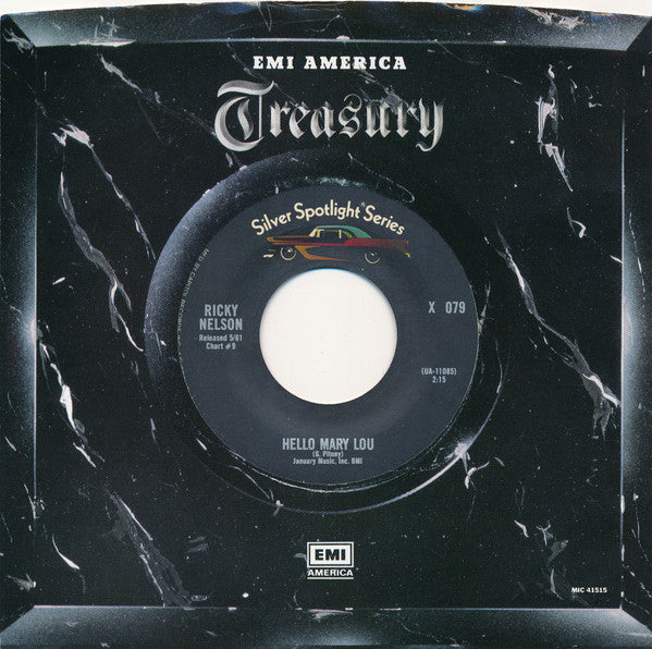 Ricky Nelson - Hello Mary Lou Vinyl Singles Vinyl Very Good (VG) <br> Hoes Generic