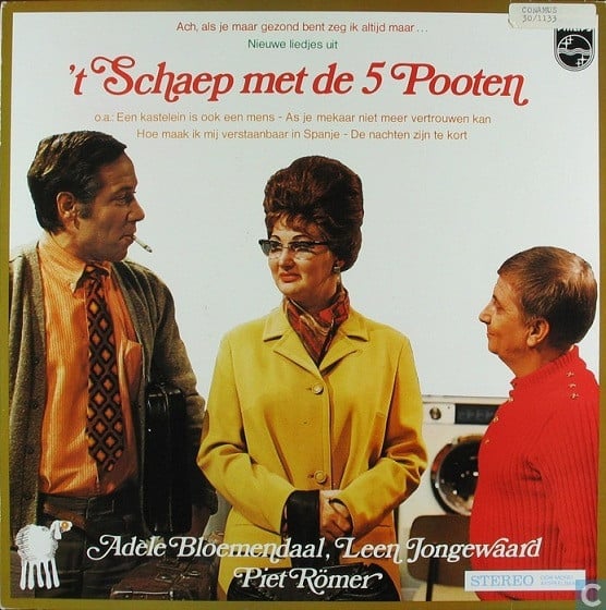 Various - Adèle Bloemendaal, Leen Jongewaard - Ach, Als Je Maar Gezond Bent Zeg Ik Altijd Maar (LP) 51373 Vinyl LP Vinyl Very Good (VG) <br> Hoes Good Plus (G+)