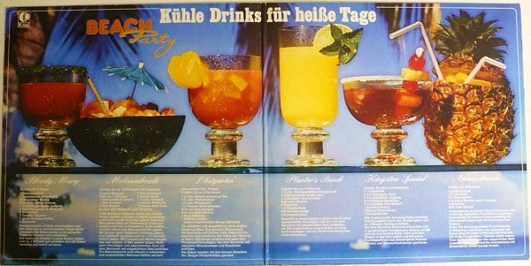 Various - Beach Party (LP) Vinyl LP Vinyl Very Good (VG) <br> Hoes Good Plus (G+)