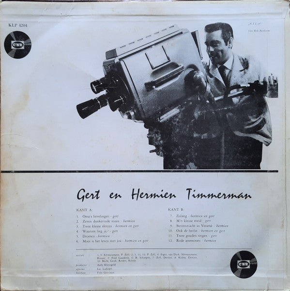 Gert En Hermien - Gert En Hermien (LP) Vinyl LP Vinyl Very Good (VG) <br> Hoes Good Plus (G+)