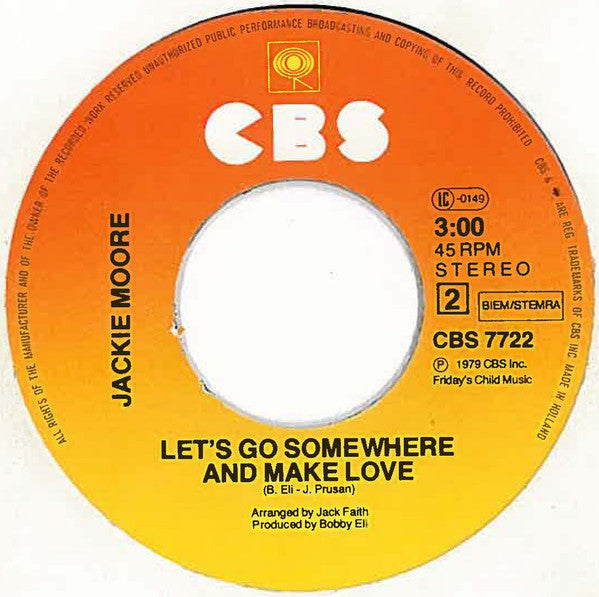 Jackie Moore - This Time Baby Vinyl Singles Vinyl Very Good (VG) <br> Hoes Generic