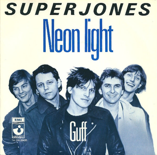 Superjones - Neon Light Vinyl Singles Vinyl Very Good (VG) <br> Hoes Good Plus (G+)