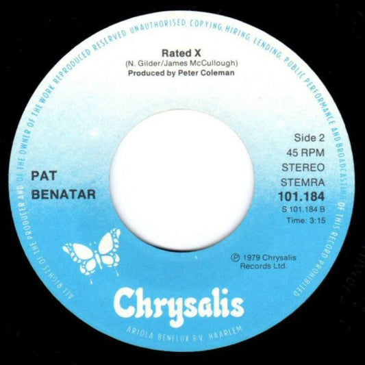 Pat Benatar - I Need A Lover